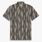 The Rustic Skeleton Leaf Shirt - Vintage Earth Tone