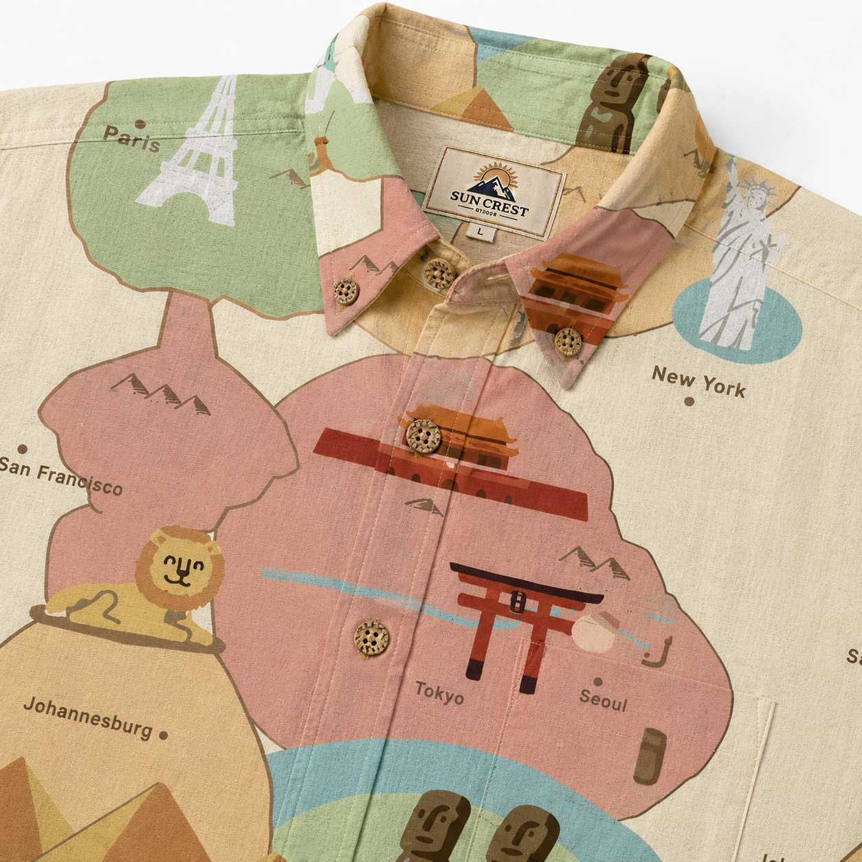 Around The World Tropical Shirt