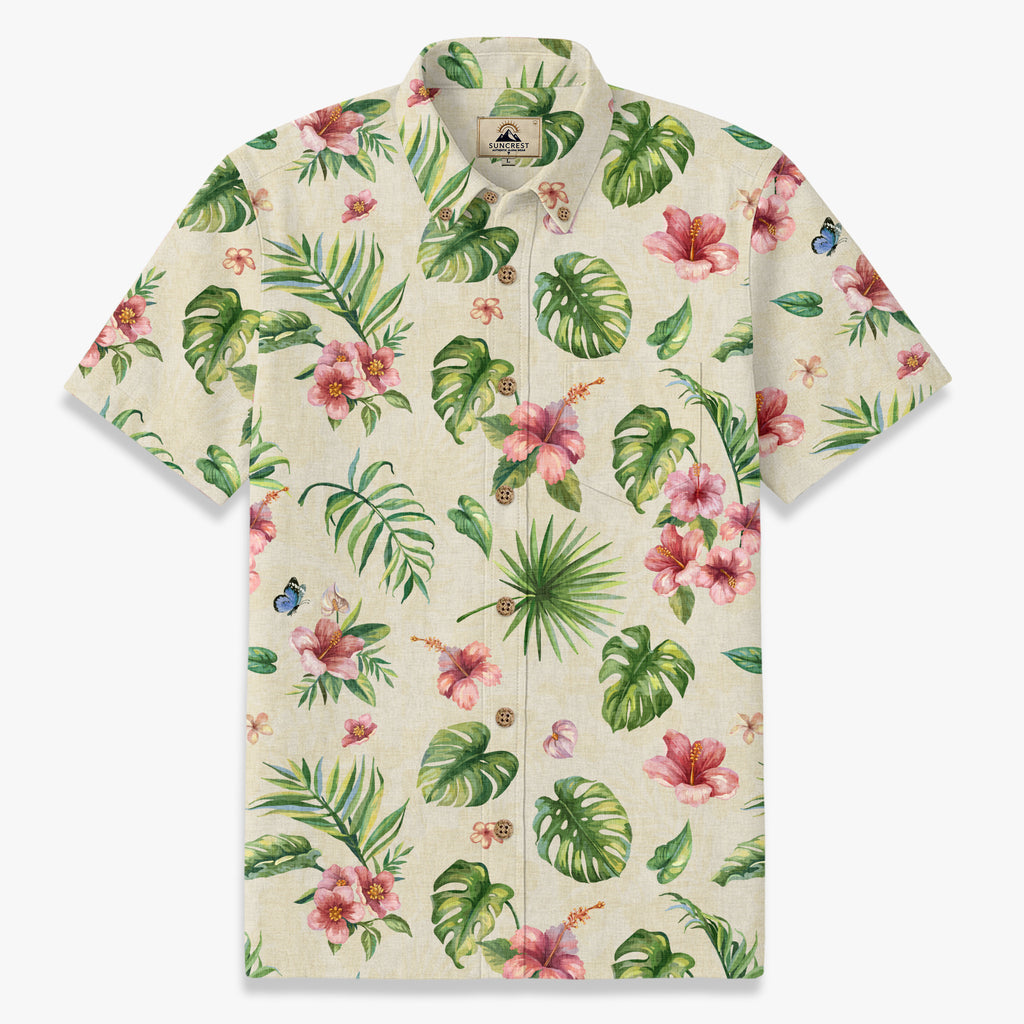Suncrest Hibiscus Tropical Shirt