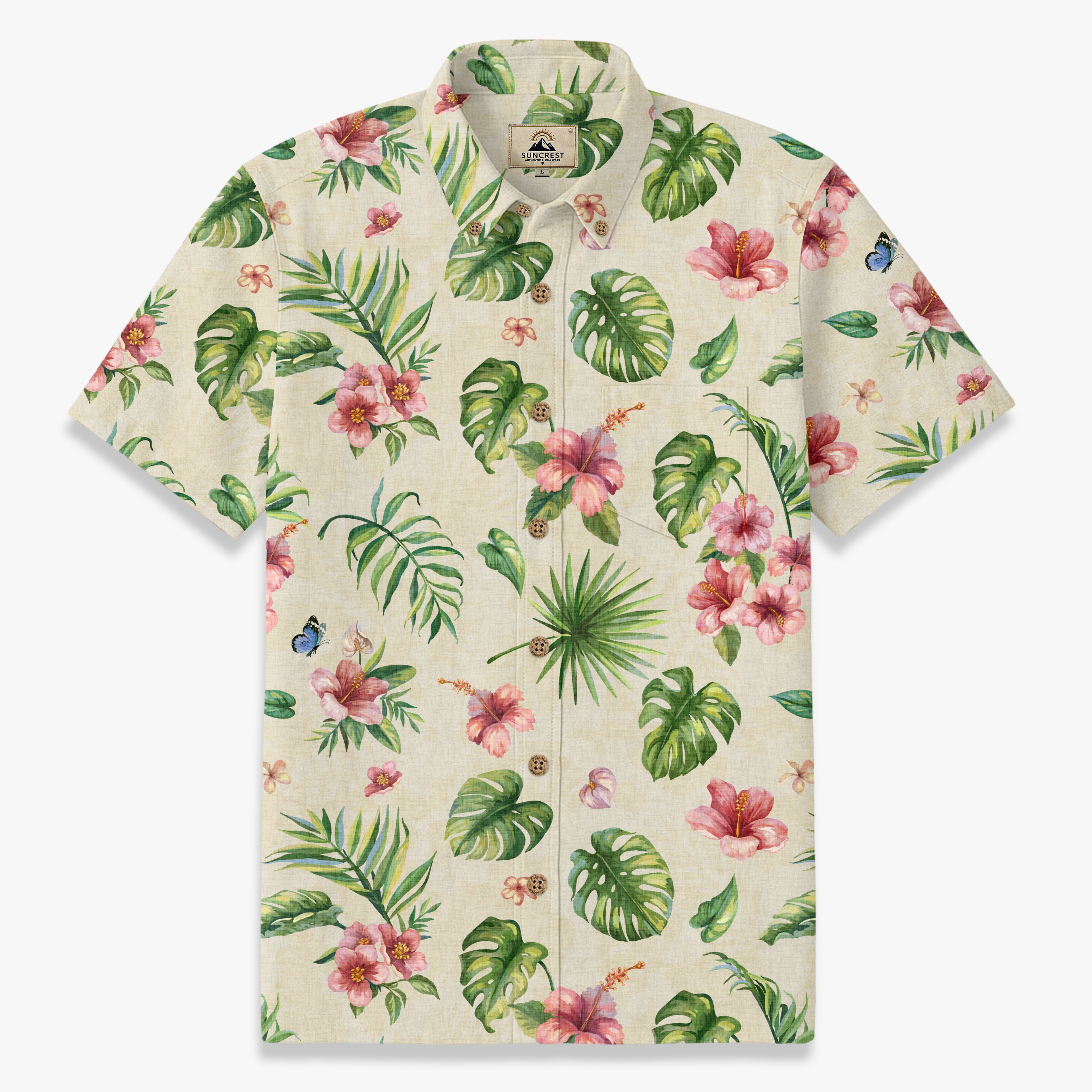 Suncrest Hibiscus Tropical Shirt