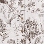 Vintage Botanical shirt hem and side seam detail