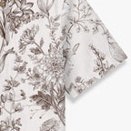 Vintage Botanical shirt sleeve and fabric detail