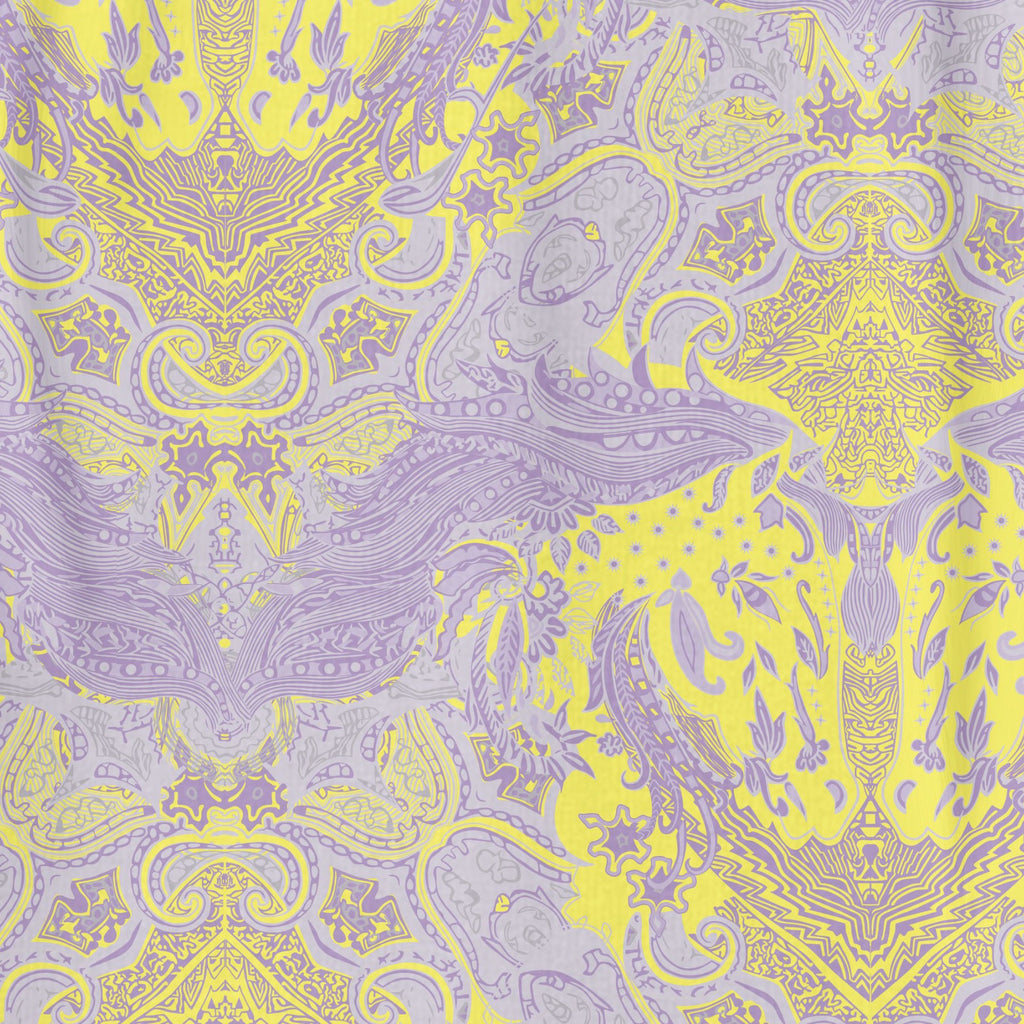 Purple Fortune Horse shirt back print close-up