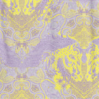 Purple Fortune Horse shirt back print close-up